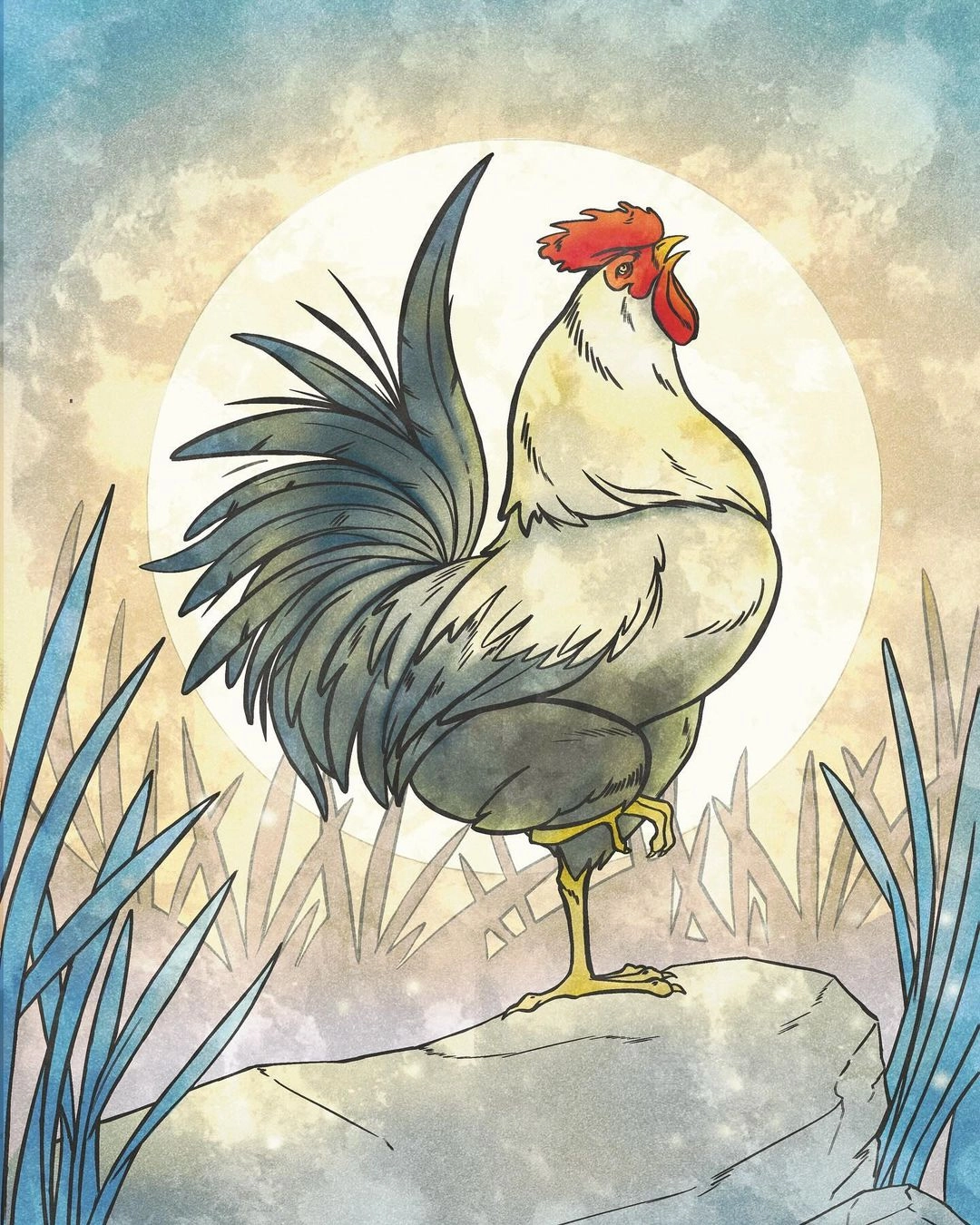 Ilustración de la baraja shogunato